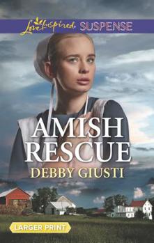 Mass Market Paperback Amish Rescue [Large Print] Book