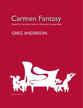 Paperback Carmen Fantasy for Two Pianos Book