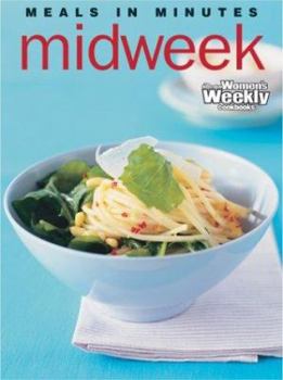 Paperback Midweek Meals in Minutes Book