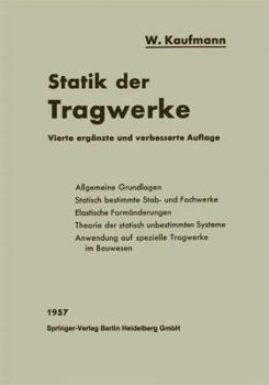 Paperback Statik Der Tragwerke [German] Book