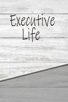 Paperback Executive Life: Personalized Rustic Isometric Dot Notebook 120 Pages 6x9 Book