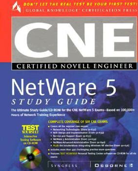 CD-ROM Osborne's CNE NetWare 5 Study Guide [With *] Book