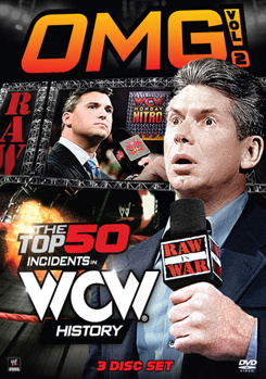DVD WWE OMG! Volume 2: The Top 50 Incidents in WWE History Book
