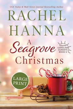 Paperback A Seagrove Christmas [Large Print] Book