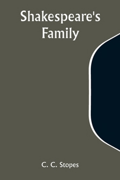 Paperback Shakespeare's family Book