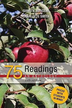 Paperback 75 Readings: An Anthology Book