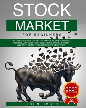 Paperback Stock Market for Beginners [Large Print] Book