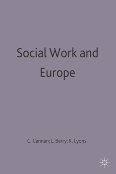 Paperback Social Work and Europe Book
