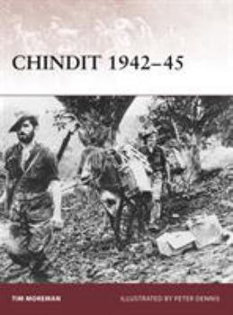 Paperback Chindit 1942-45 Book