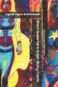 Paperback Short Superhero Origin Story Comic: Legend Legion & Monomyth [Large Print] Book