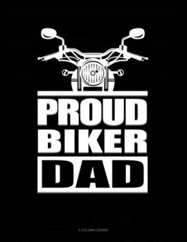 Paperback Proud Biker Dad: 5 Column Ledger Book