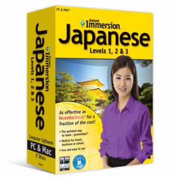 CD-ROM Instant Immersion Japanese Levels 1, 2 & 3 Book