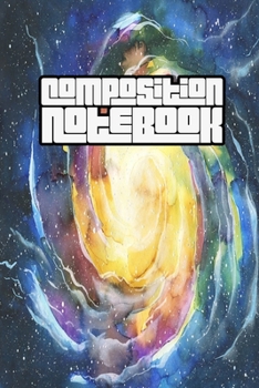 Composition Notebook: College Ruled 6" x 9" Artic Space Design Writing Notes Journal,Office,Kids,School and college student