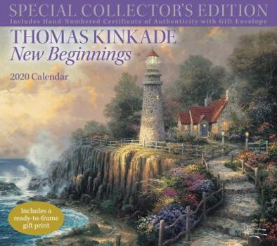 Calendar Thomas Kinkade Special Collector's Edition 2020 Deluxe Wall Calendar: New Beginnings Book