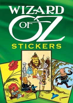 Paperback Wizard of Oz Stickers Book