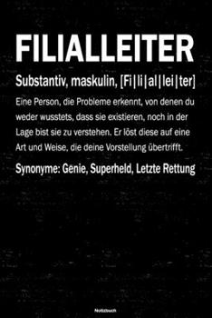 Filialleiter Notizbuch: Filialleiter Journal DIN A5 liniert 120 Seiten Geschenk (German Edition)