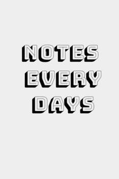 Paperback Notes every day notebook Book