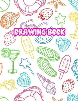 Drawing Book: Large Sketch Notebook for Drawing, Doodling or Sketching: 110 Pages, 8.5" x 11" Sketchbook ( Blank Paper Draw and Write Journal ) - Cover Design 099283