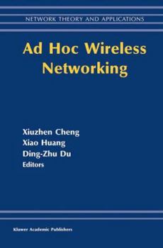 Paperback AD Hoc Wireless Networking Book