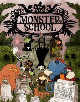 Hardcover Monster School: (Poetry Rhyming Books for Children, Poems about Kids, Spooky Books) Book