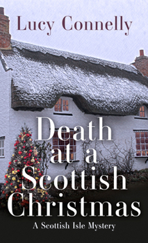 Library Binding Death at a Scottish Christmas [Large Print] Book