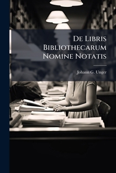 Paperback De Libris Bibliothecarum Nomine Notatis Book
