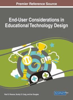 Hardcover End-User Considerations in Educational Technology Design Book