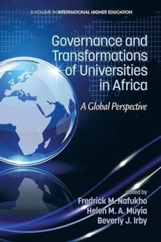 Paperback Governance and Transformations of Universities in Africa: A Global Perspective Book