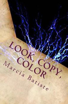 Paperback Look, Copy, Color Book