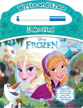 Board book Disney Frozen: Write-And-Erase Look and Find Book
