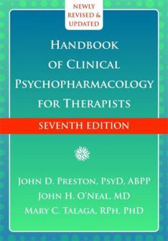 Hardcover Handbook of Clinical Psychopharmacology for Therapists Book
