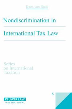 Hardcover Nondiscrimination in International Tax Law Book