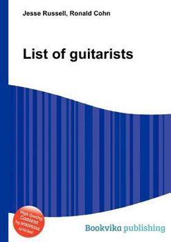 Paperback List of Guitarists Book