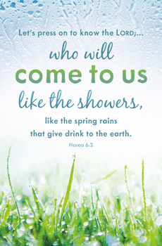 Misc. Bulletin - General - Spring - Let's Press on to Know the Lord Book