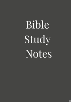 Paperback Bible Study Notes Book