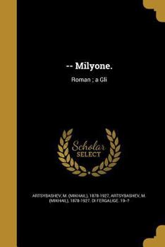 Paperback -- Milyone.: Roman; a Gli [Yiddish] Book