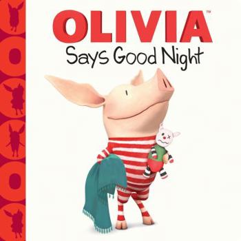 Hardcover Olivia Says Good Night Book