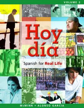 Paperback Hoy Día: Spanish for Real Life, Volume 2 Book
