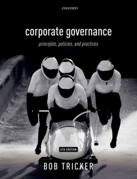 Paperback Corporate Governance: Principles, Policies, and Practices Book
