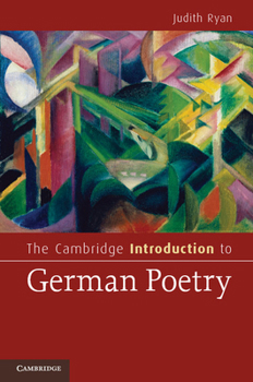 Paperback The Cambridge Introduction to German Poetry Book