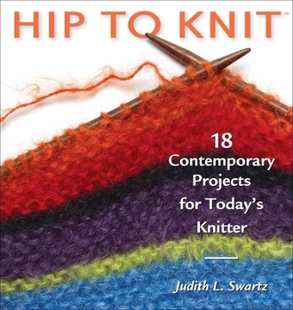 Paperback Hip to Knit Book