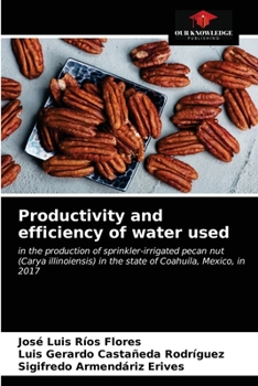 Paperback Productivity and efficiency of water used Book