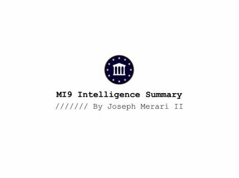 Paperback MI9 Intelligence Summary Book