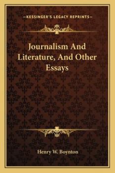 Paperback Journalism And Literature, And Other Essays Book