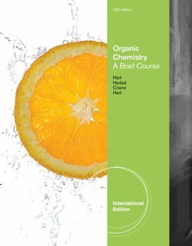 Paperback Organic Chemistry a Brief Course. by David J. Hart ... [Et Al.] Book