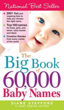 Mass Market Paperback The Big Book of 60,000 Baby Names Book