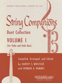 Paperback String Companions, Volume 1: Violin and Viola Duet Collection Published in Score Form Book