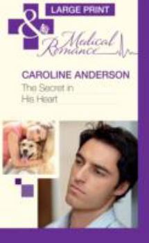 Hardcover The Secret in His Heart [Large Print] Book