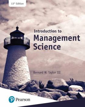Hardcover Introduction to Management Science Book