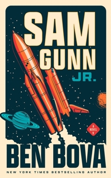 Hardcover Sam Gunn Jr. [Large Print] Book